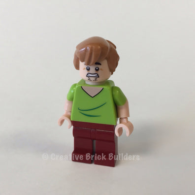 LEGO Minifigure-Shaggy - Closed Mouth-Scooby-Doo-SCD001-Creative Brick Builders